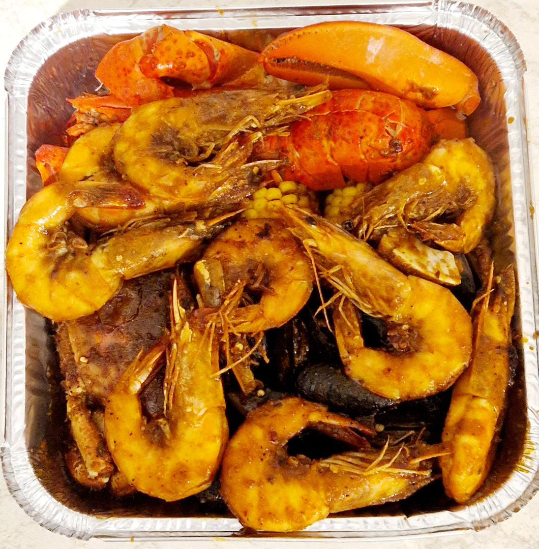 Standard seafood boil 2023 (serves 1)