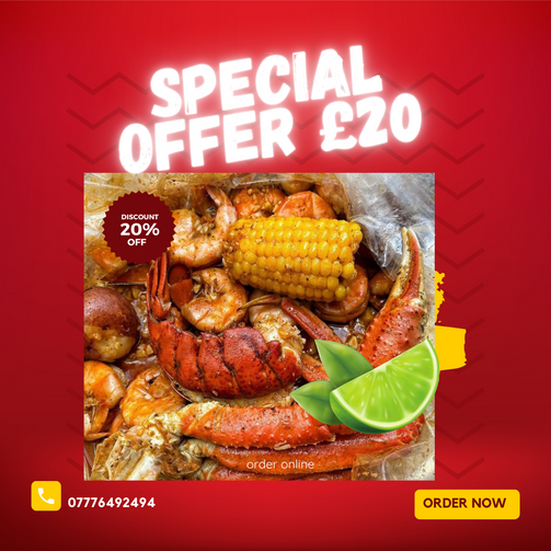 Manchester's NUMBER 1 Seafood Boil SINCE 2019. Prestige Kitchen Hulme