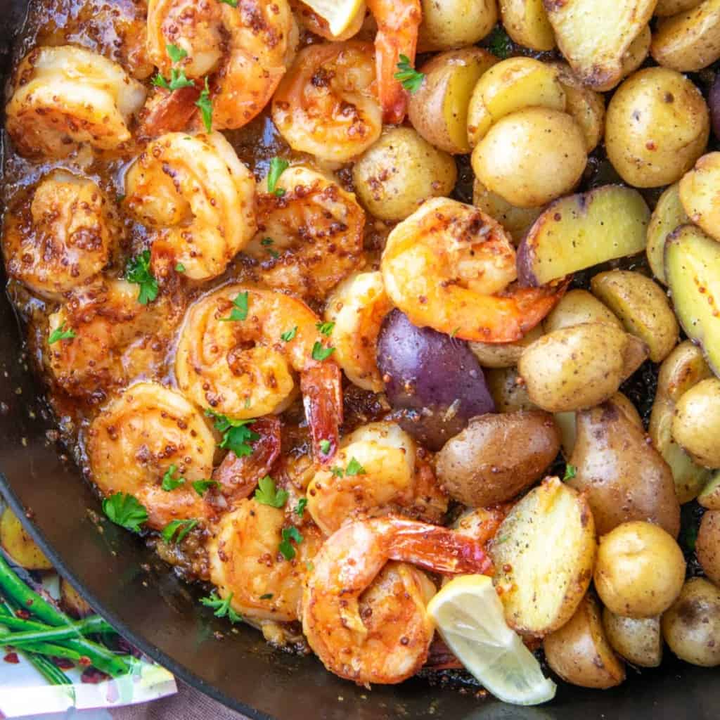 prawn & spud combo