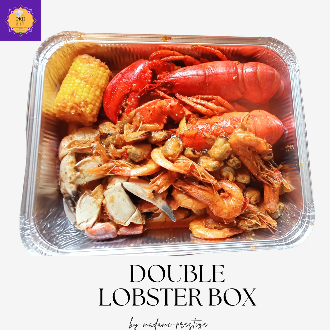 DOUBLE LOBSTER BOX (serves 1-2)