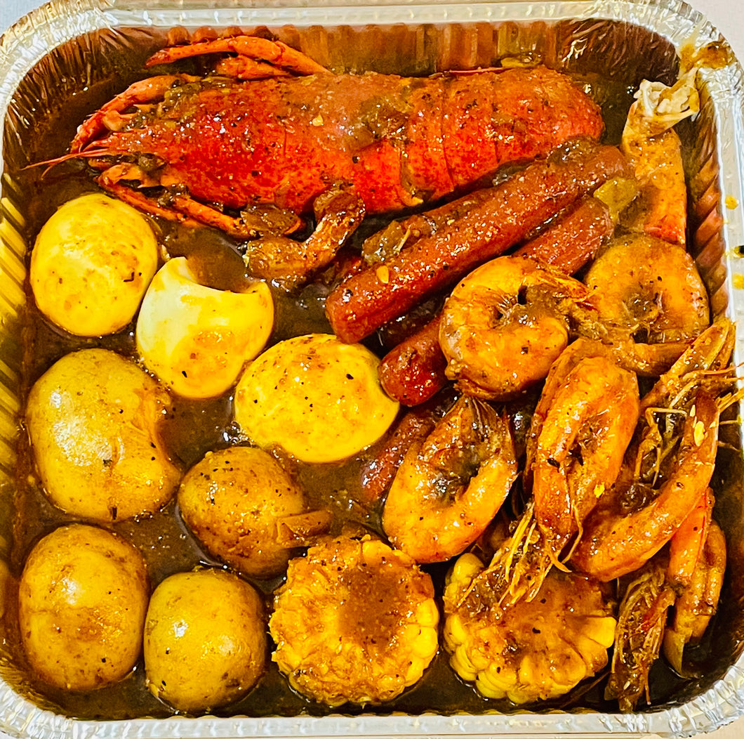 Combo Boil( NO CRAB NO MUSCLES) serves 1